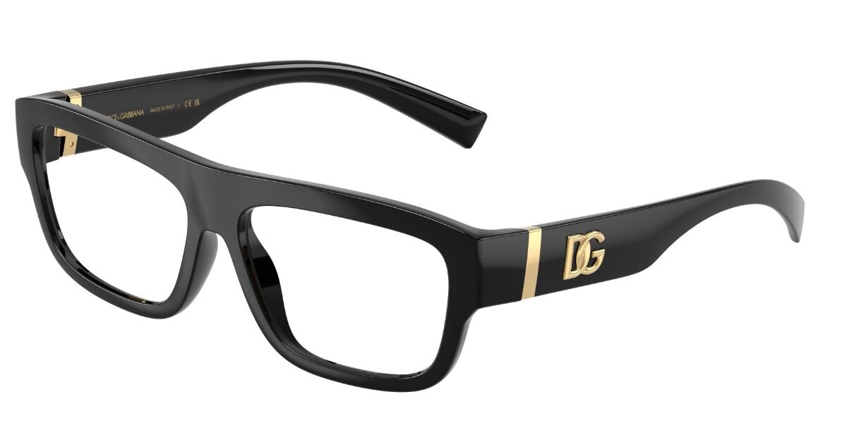 Dolce & Gabbana Męski Czarny Dg5114 501 55 Czarne Meskie Okulary Korekcyjne