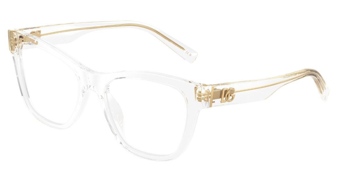 Dolce & Gabbana DG3430 Women's Glasses, Clear, Size 53