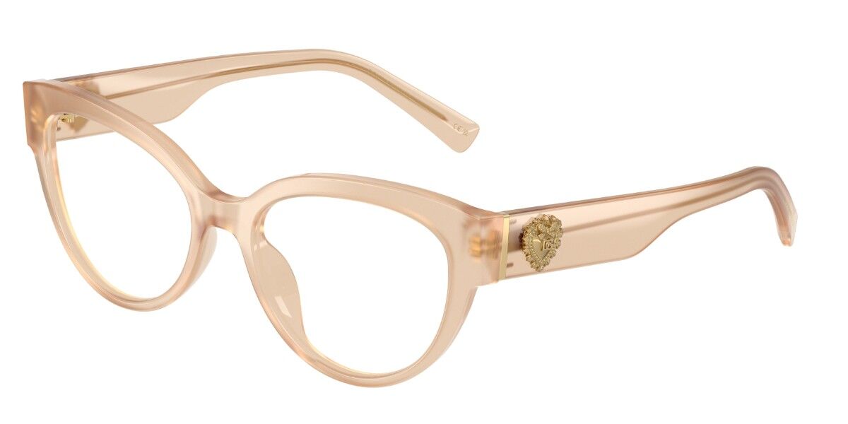 Dolce & Gabbana DG3440 Women's Glasses, Brown, Size 54