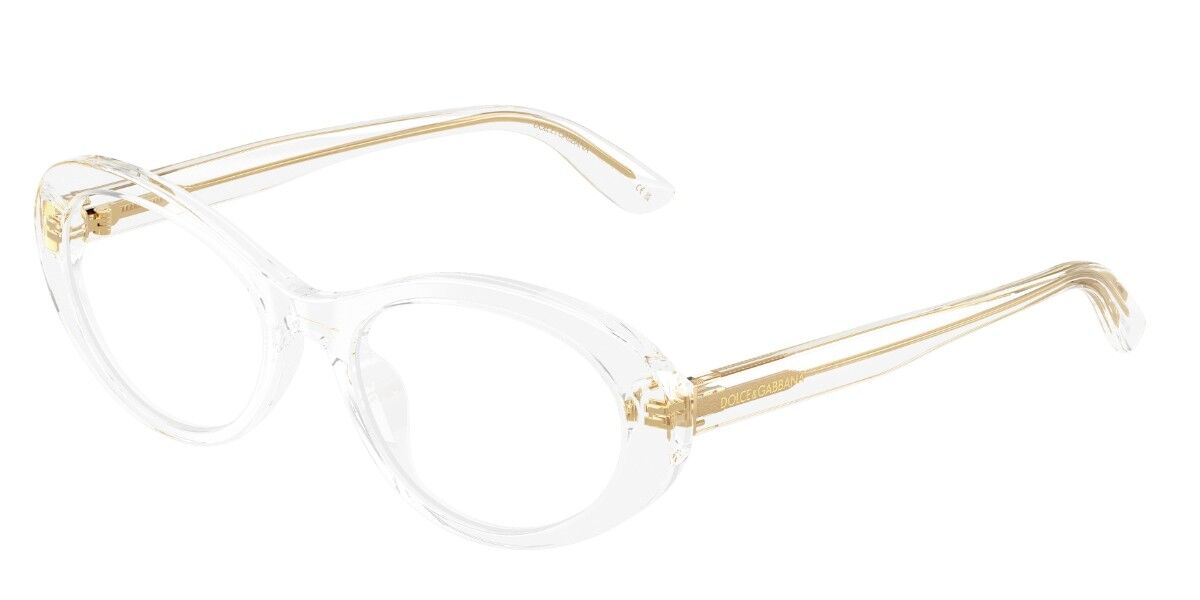 Dolce & Gabbana DG3450 3133 Women’s Glasses Clear Size 53 - Free Lenses - Blue Light Block Available