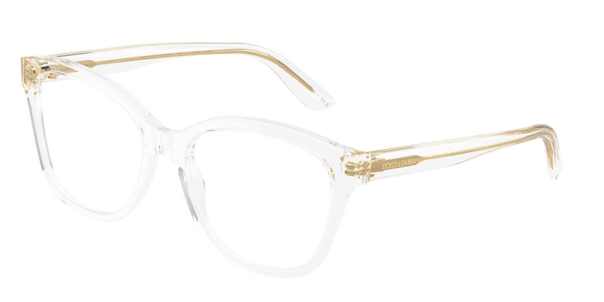 Dolce & Gabbana DG3451 Women's Glasses, Clear, Size 54