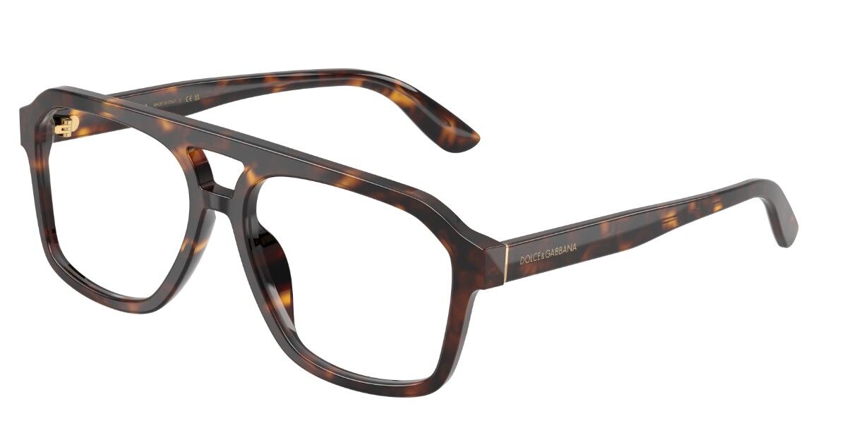 Dolce & Gabbana DG3452 Men's Glasses, Tortoiseshell, Size 57