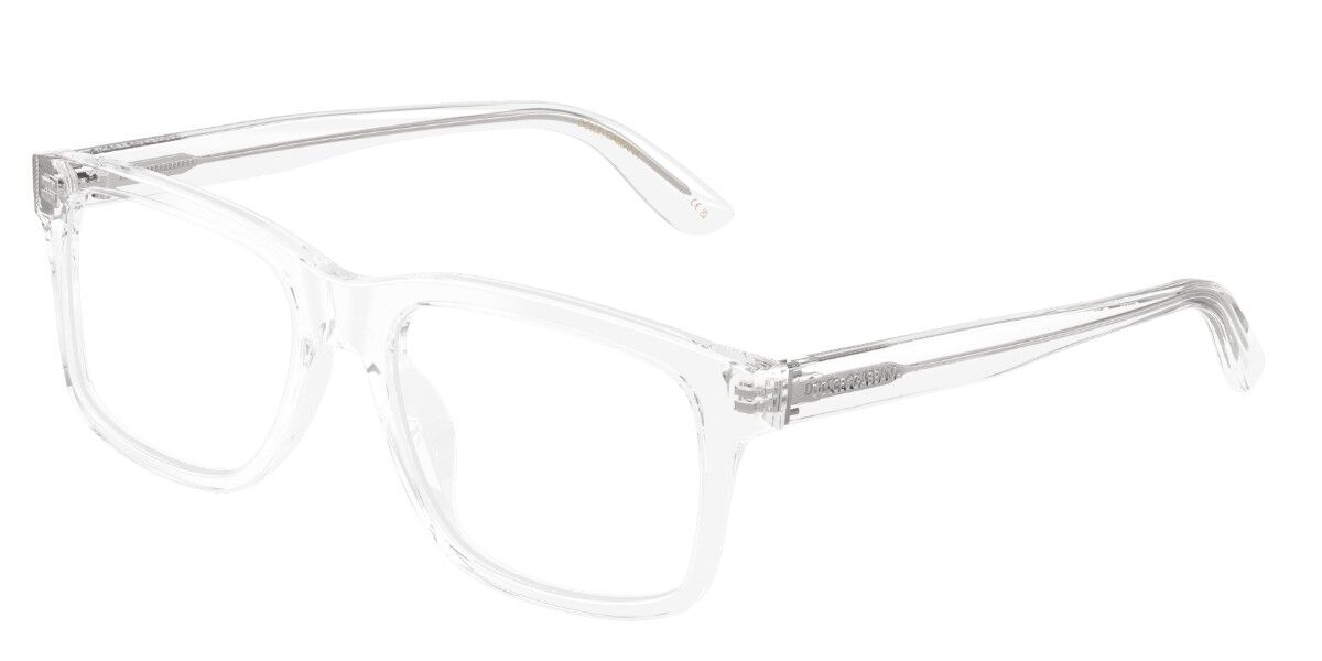 Dolce & Gabbana DG3453 Men's Glasses, Clear, Size 53