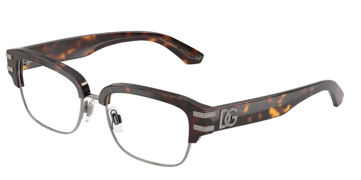 Dolce & Gabbana DG3456 Men's Glasses, Tortoiseshell, Size 54
