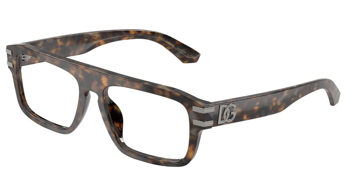 Dolce & Gabbana DG3457 Men's Glasses, Tortoiseshell, Size 56