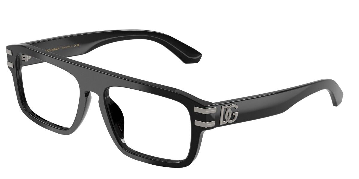 Dolce & Gabbana DG3457 Men's Glasses, Black, Size 56