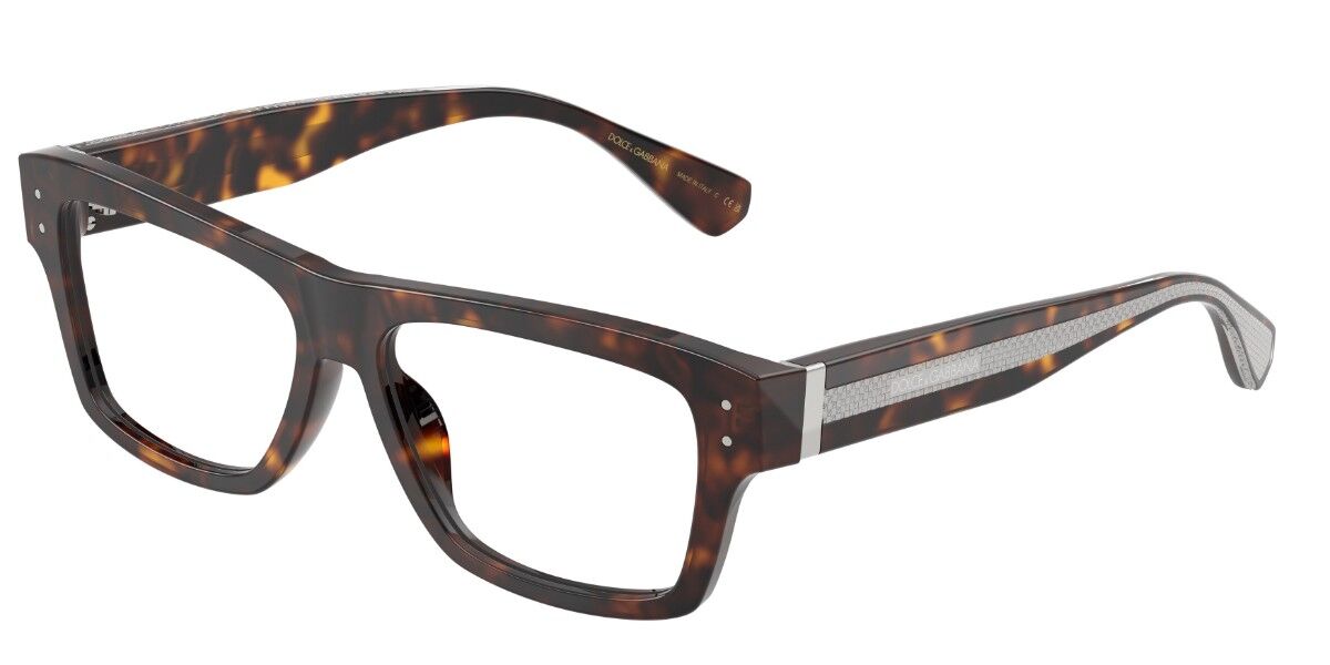 Dolce & Gabbana DG3458 Men's Glasses, Tortoiseshell, Size 54