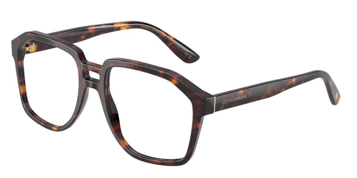 Dolce & Gabbana DG4568 Men's Glasses, Tortoiseshell, Size 56