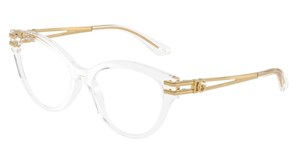 Dolce & Gabbana DG5116 Women's Glasses, Clear, Size 52