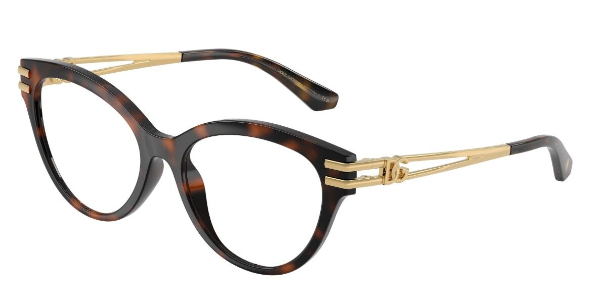 Dolce & Gabbana DG5116 502 52 Lunettes De Vue Femme Ecailléesshell