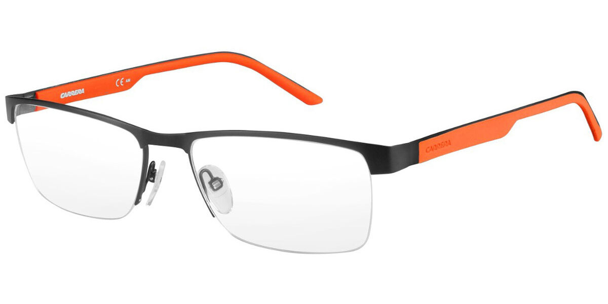 Carrera CA8817 PYZ Eyeglasses in Matte Black/Orange SmartBuyGlasses USA