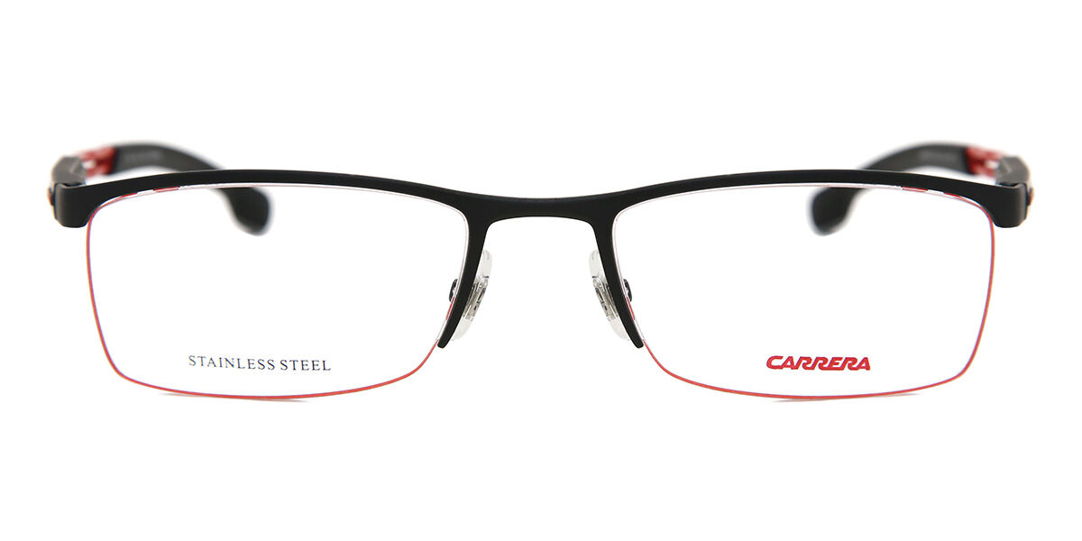 Carrera 4408 003 Glasses Black Red | VisionDirect Australia