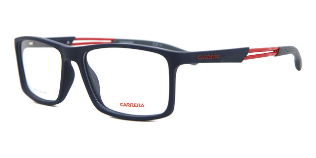 Carrera 4410 FLL Matte Blue Eyeglasses | SmartBuyGlasses US display picture 1