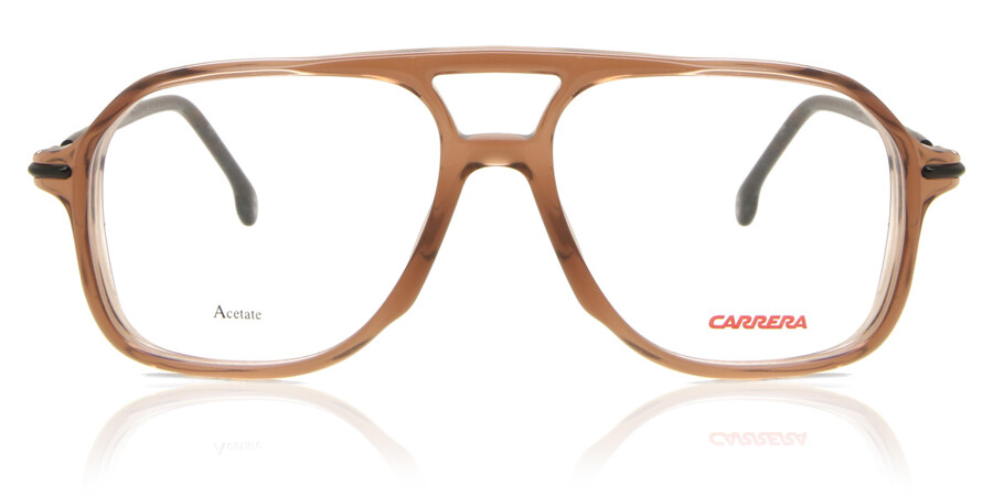 Carrera 239/N 09Q Eyeglasses in Transparent Brown | SmartBuyGlasses USA