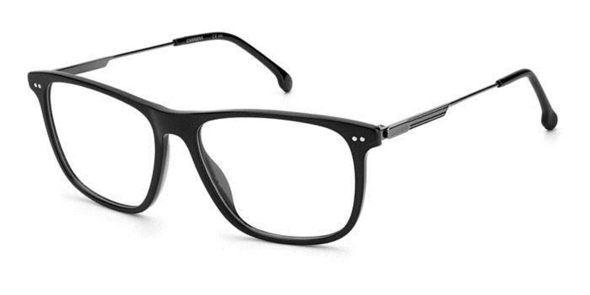 Photos - Glasses & Contact Lenses Carrera 1132 807 Men's Eyeglasses Black Size 55  - Blu (Frame Only)