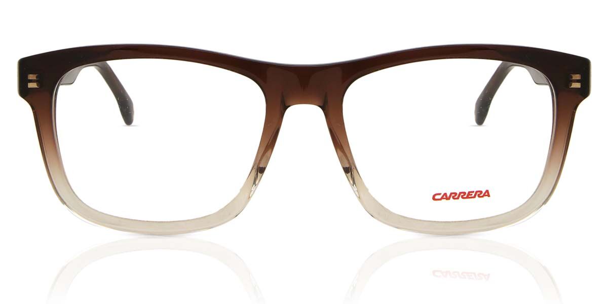 Photos - Glasses & Contact Lenses Carrera 249 0MY Men's Eyeglasses Brown Size 55  - Blue (Frame Only)