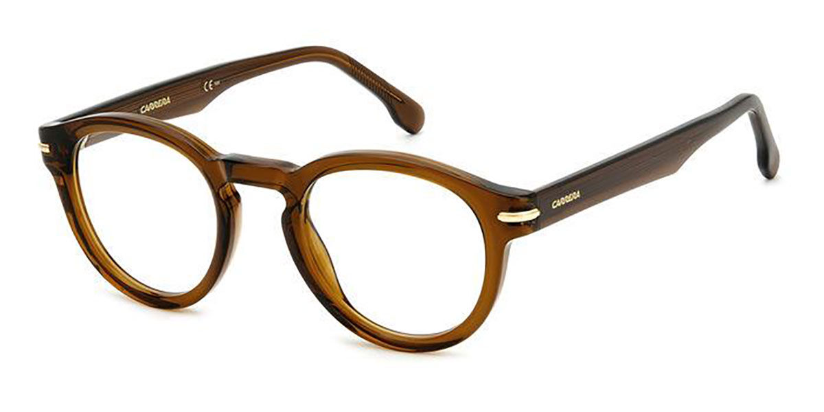 Photos - Glasses & Contact Lenses Carrera 313 09Q Men's Eyeglasses Brown Size 47  - Blue (Frame Only)