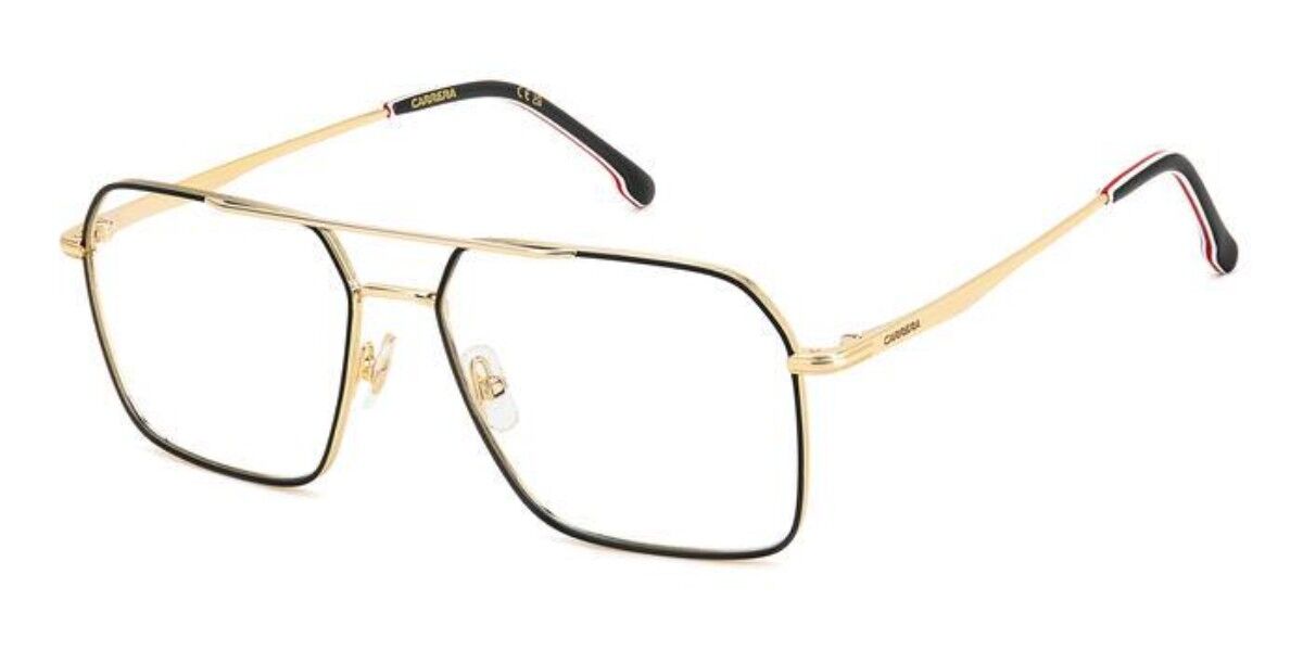 Photos - Glasses & Contact Lenses Carrera 336 2M2 Men's Eyeglasses Gold Size 57  - Blue (Frame Only)