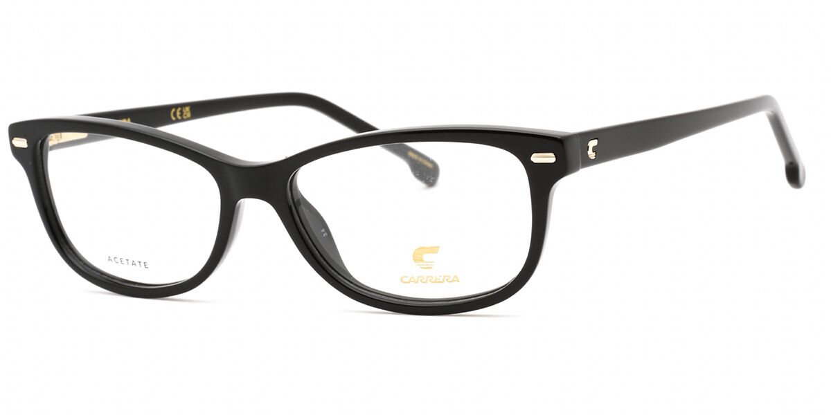 Carrera 3008 807 Women's Eyeglasses Black Size 51 (Frame Only) - Blue Light Block Available