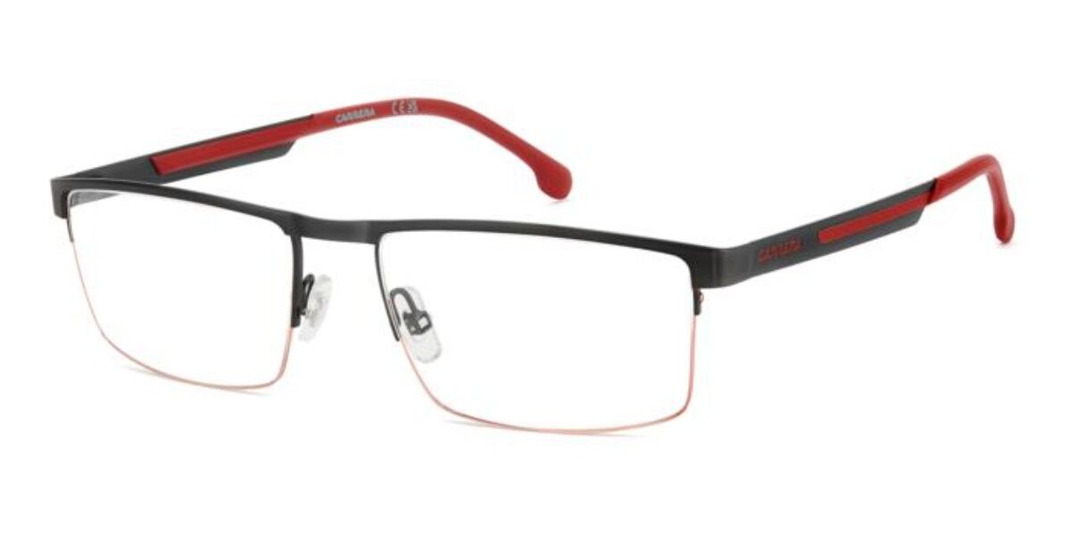 Carrera Męski Matte Black 8930 Blx 57 Czarne Meskie Okulary Korekcyjne