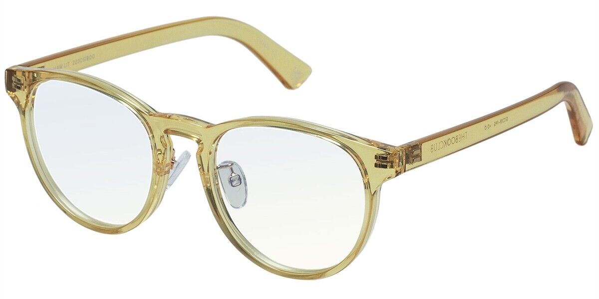 The Book Club Ham Lit TBC223051815 +1.50 Gula Glasögon (Endast Båge) Män