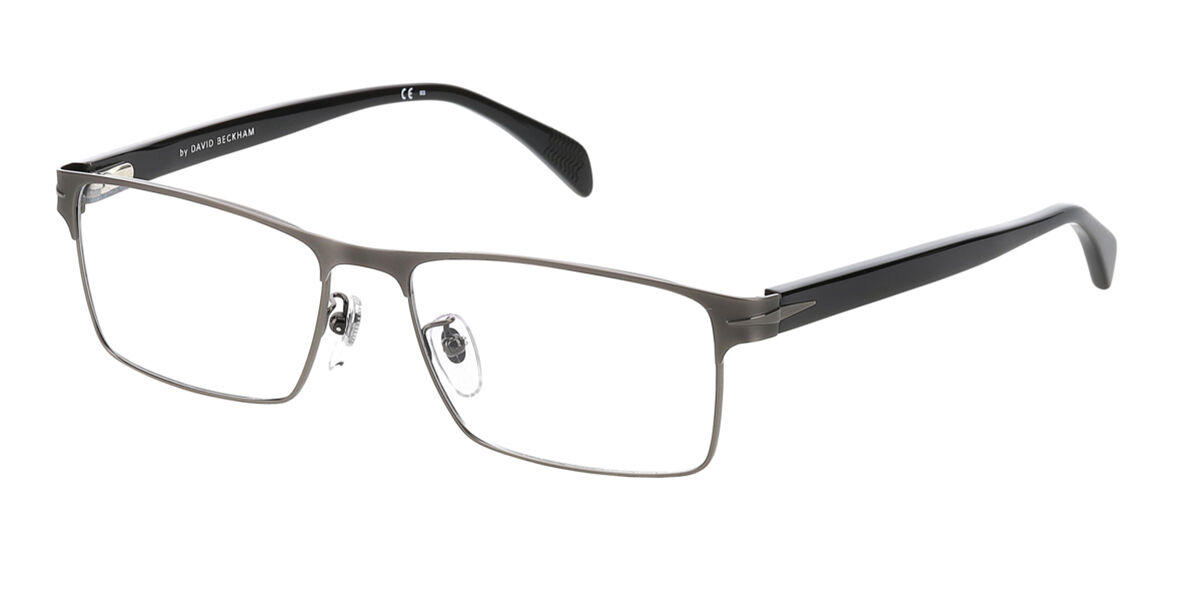 Photos - Glasses & Contact Lenses David Beckham DB 7015 V81 Men's Eyeglasses Grey Size 56 (Fra 