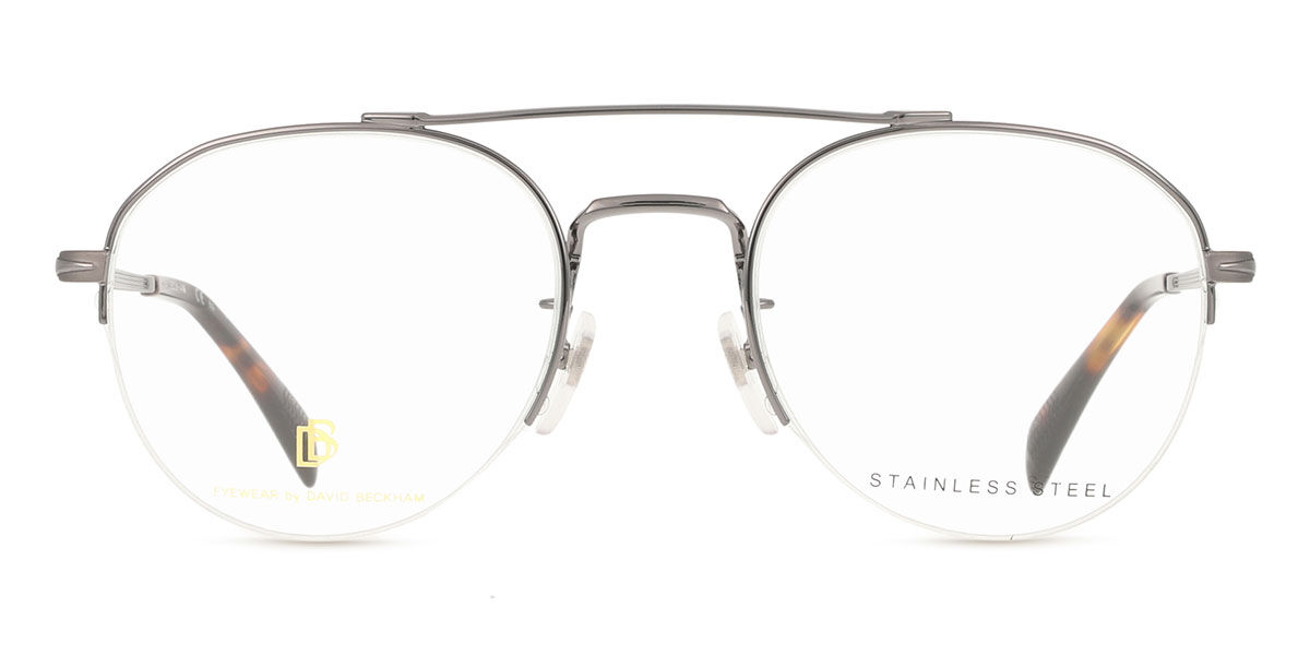 Photos - Glasses & Contact Lenses David Beckham DB 7014 KJ1 Men's Glasses Grey Size 51 - Free Lenses - Blue Light Block Available 