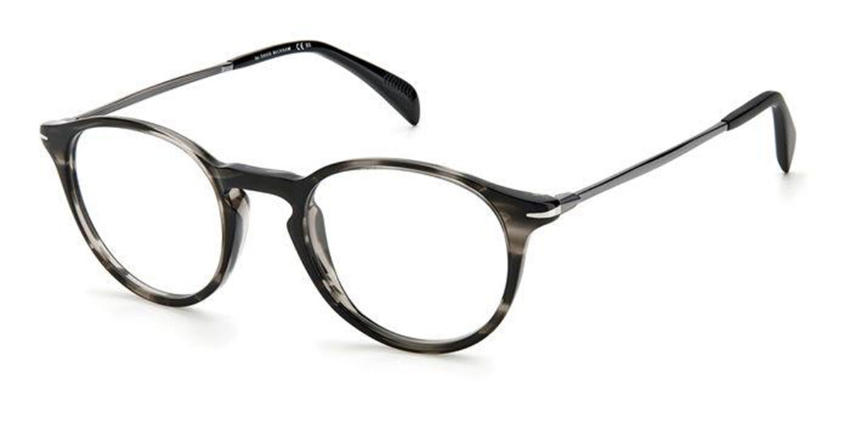 Photos - Glasses & Contact Lenses David Beckham DB 1049 2W8 Men's Eyeglasses Grey Size 48 (Fra 