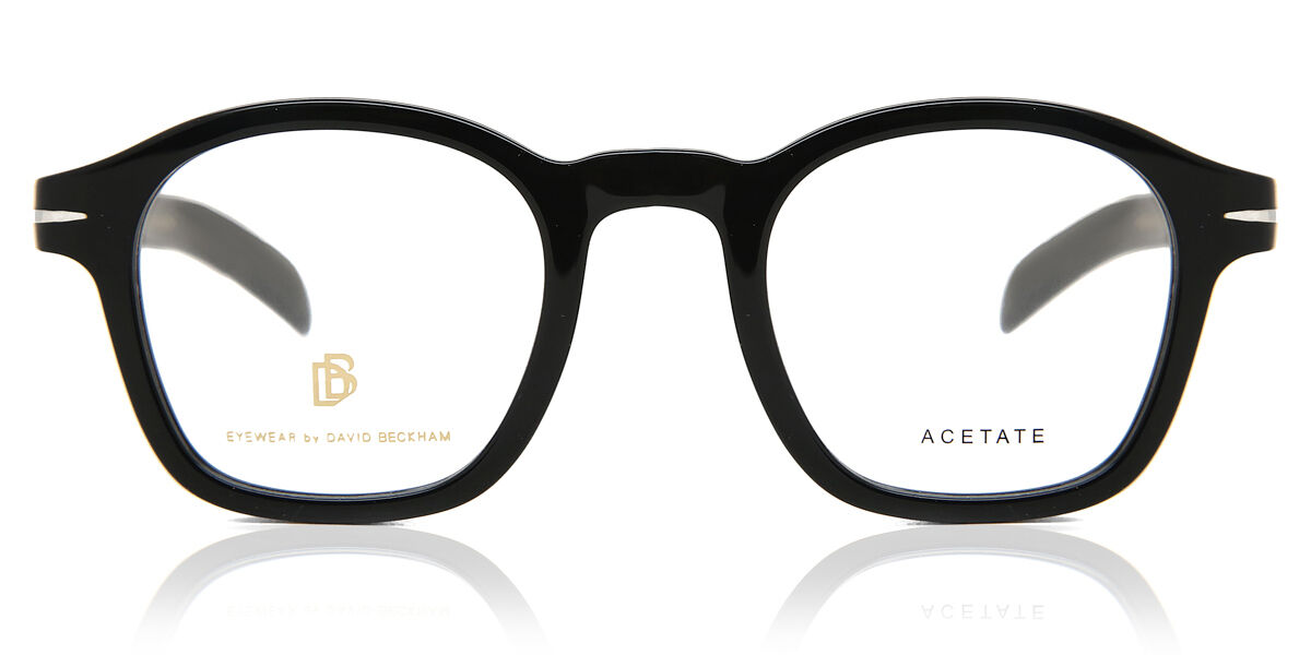 David Beckham DB 7053 807 45 Lentes Recetadas Para Hombre Negros