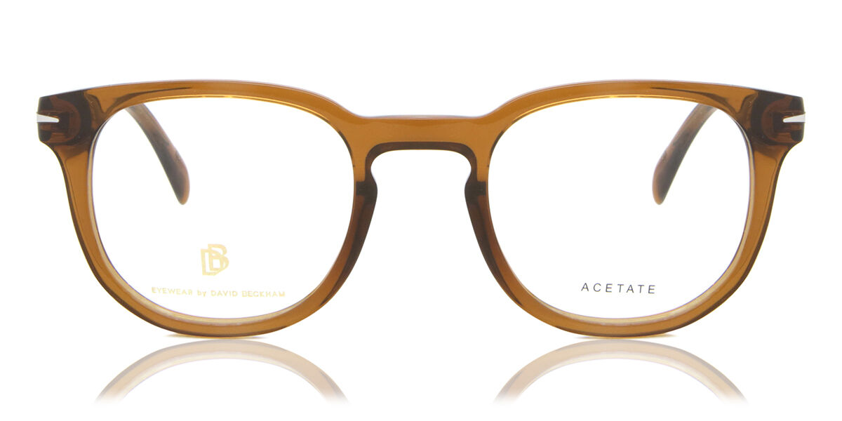 David Beckham DB 1072 FMP 50 Lentes Recetadas Para Hombre Marrónnes