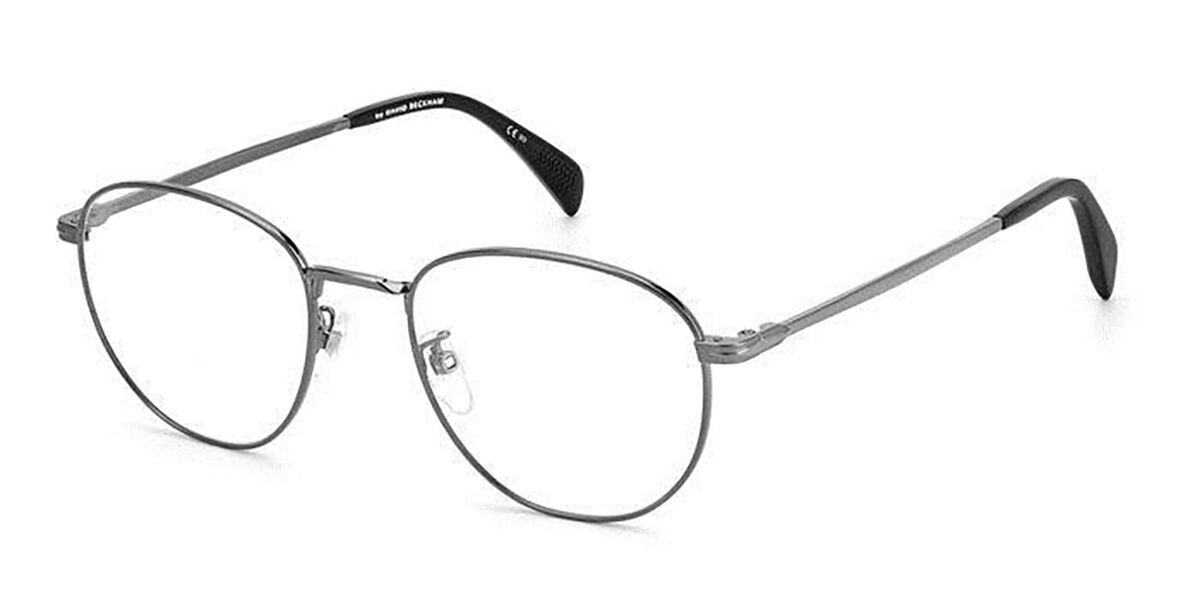 David Beckham DB 1088/G V81 Men's Eyeglasses Grey Size 53 - Blue Light Block Available