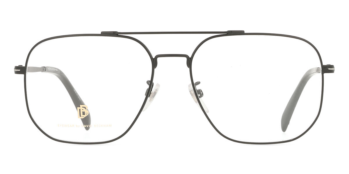 Photos - Glasses & Contact Lenses David Beckham DB 1096 Men's Glasses, Black, Size 57 
