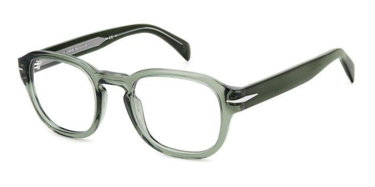 Photos - Glasses & Contact Lenses David Beckham DB 7106 1ED Men's Eyeglasses Green Size 49 (Fr 