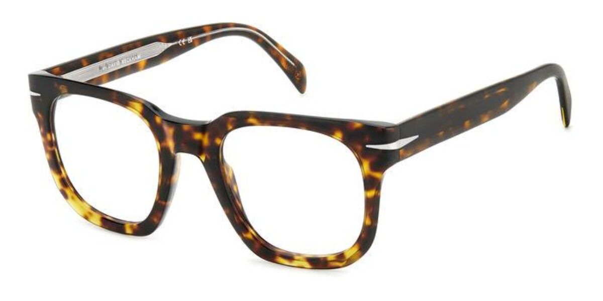 Photos - Glasses & Contact Lenses David Beckham DB 7123 086 Men's Eyeglasses Tortoiseshell Siz 