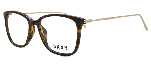 DKNY Women\'s DK7001 Eyeglasses with Dark Tortoise NWT gold wire side Tortoise DK7001 Eyeglasses | Clarkson Eyecare main image 4