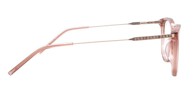 DKNY DK7005 265 Transparent Pink Eyeglasses | SmartBuyGlasses US display picture 3