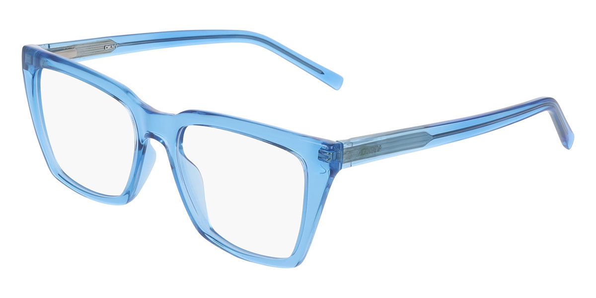 DKNY DK5085 400 52 Bl&aring;a Glas&ouml;gon (Endast B&aring;ge) Kvinna