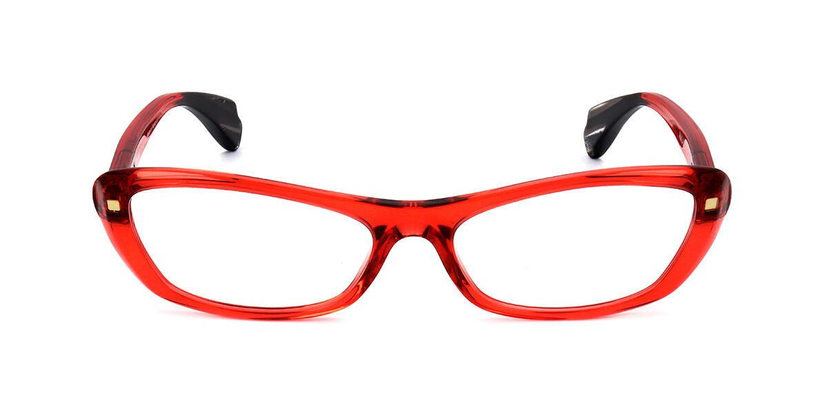 Alyson Magee AMO013 30 Eyeglasses in Transparent Red | SmartBuyGlasses USA