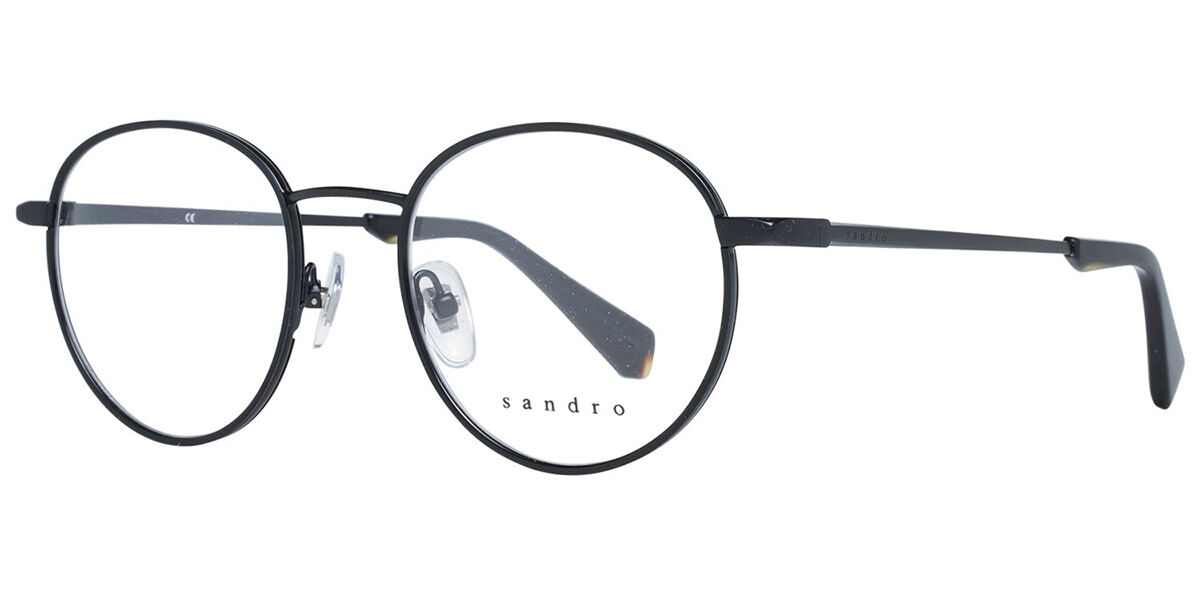 Sandro Black Stainless Steel Glasses (Frames) main image 1