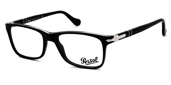 Persol PO3014V 95 Occhiali da Vista Nero | SmartBuyGlasses Italia