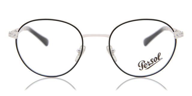Persol PO2460V 1074 Silver/Black メガネ | SmartBuyGlasses JP