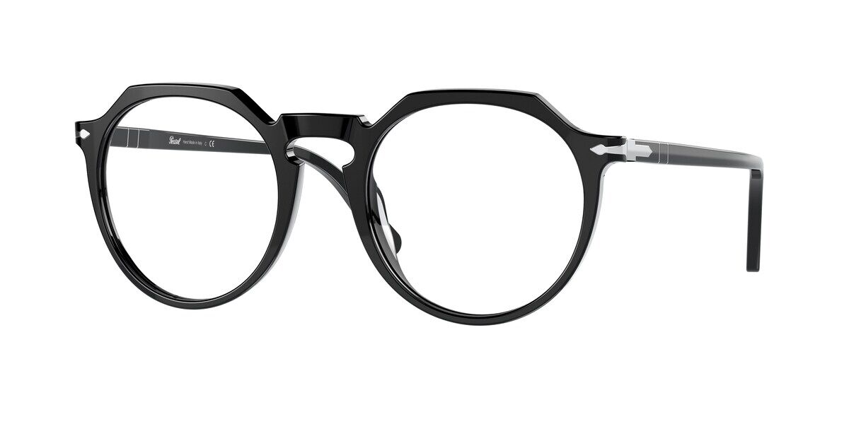 Persol PO3281V 95 Glasses Shiny Black | VisionDirect Australia