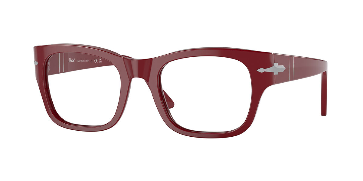 Persol PO3297V 1172 50 R&ouml;da Glas&ouml;gon (Endast B&aring;ge) M&auml;n