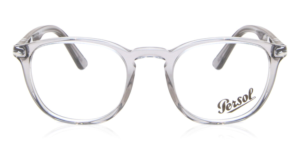 Photos - Glasses & Contact Lenses Persol PO3143V 309 Men's Eyeglasses Clear Size 49  - Bl (Frame Only)