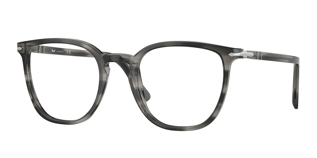 Persol PO3338V 1192 Men's Eyeglasses Grey Size 50 (Frame Only) - Blue Light Block Available