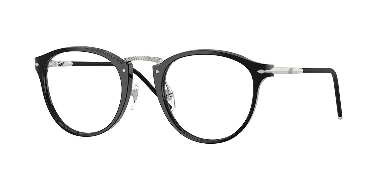 Persol PO3416V Men's Glasses, Black, Size 50