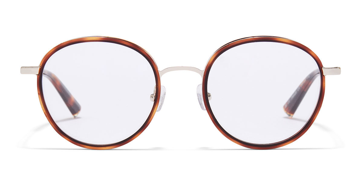 Taylor Morris TM028 C4 Oval Tortoise/Light Gold Frame Eyeglasses ...