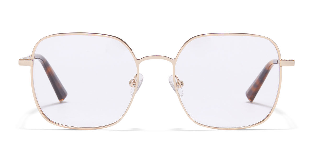 Taylor Morris TM029 C2 Square Gold Frame Eyeglasses | SmartBuyGlasses India
