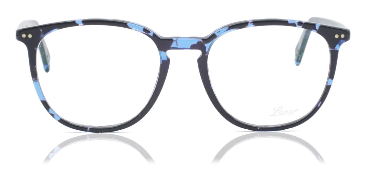 Lunor A11 452 57 Eyeglasses in Blue Havana | SmartBuyGlasses USA