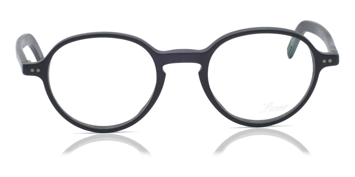 Lunor A12 501 01M Glasses Matte Black | VisionDirect Australia